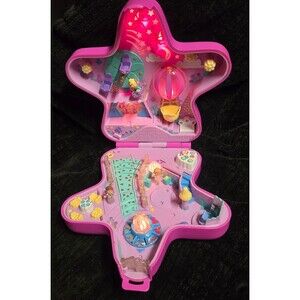 Vintage 1993 Polly Pocket Fairy Light Wonderland 3 Dolls Lights